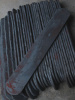 Кованая заготовка для ножа, поковка 95х18, 250/30/4мм